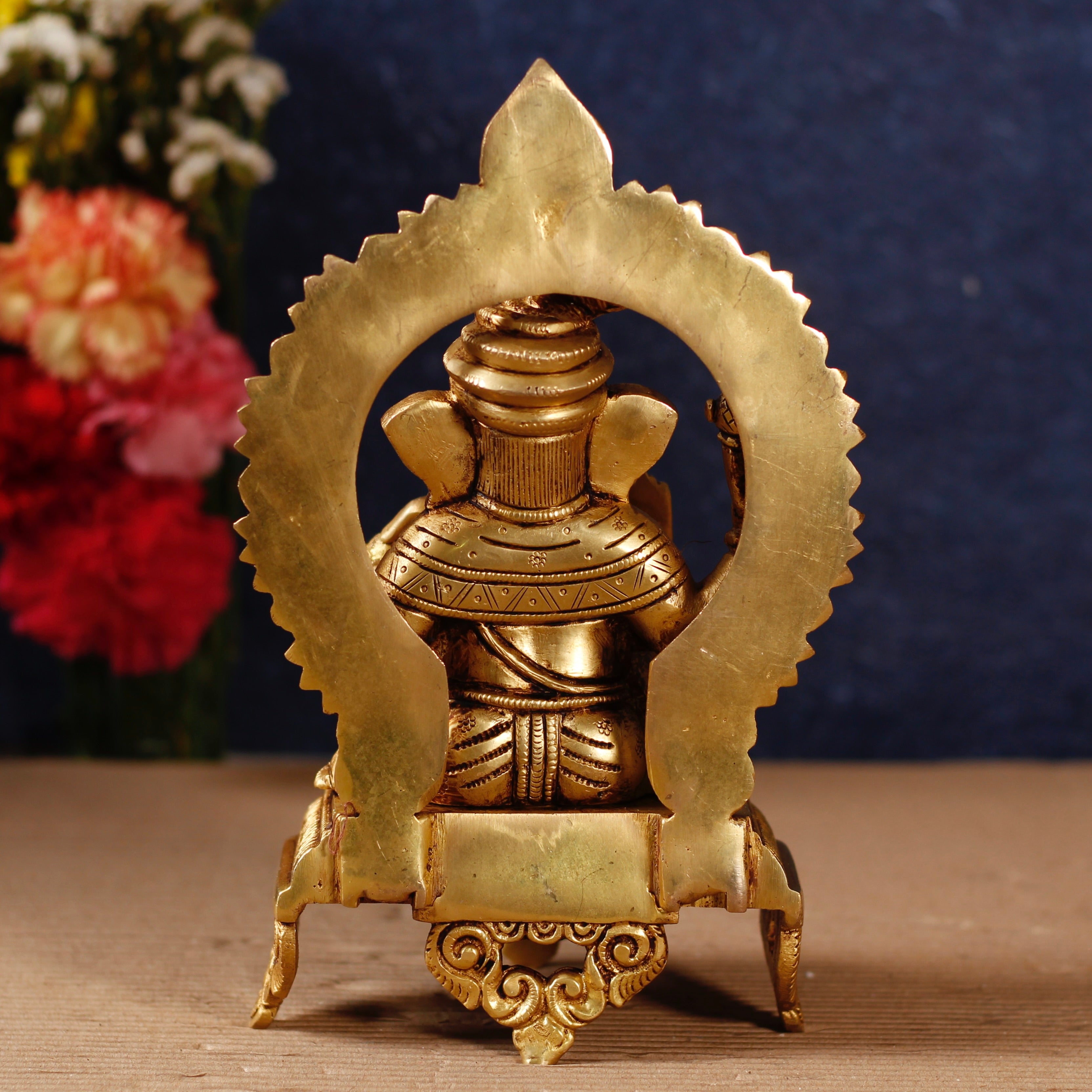 Brass Lord Ganesha 10.5"