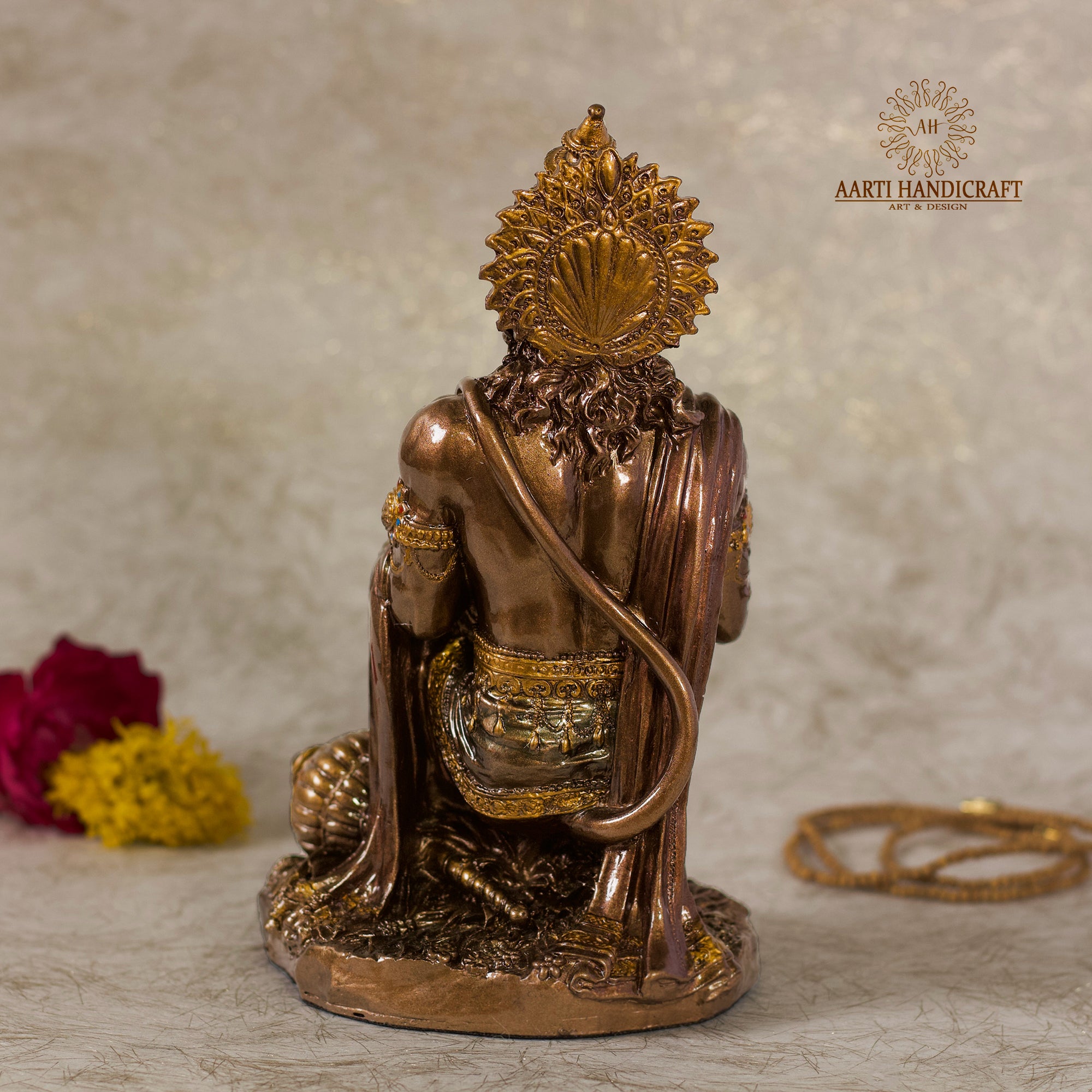 Blessing Hanuman | Sitting Posture | Resin