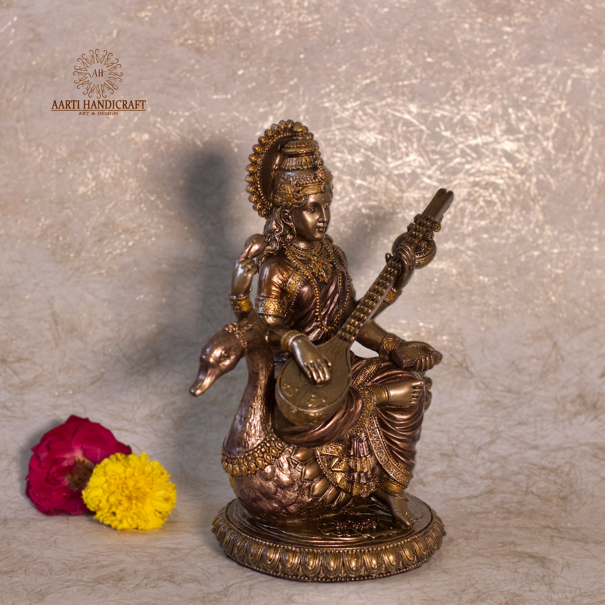 Big Size Maa Saraswati Idol 26" | Resin