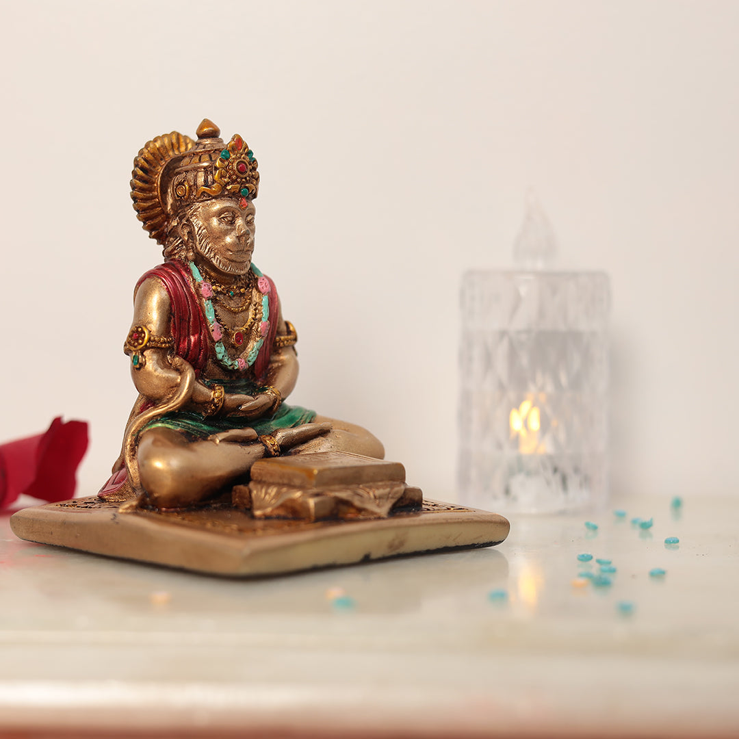 Hanuaman Idol For Car Dashboard/Puja in 3.5 Inches