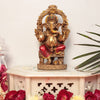 Elegant Multicolor Resin Chowki Ganesha in 10