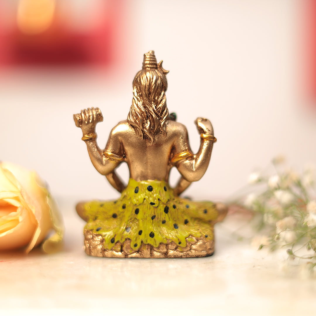 Shiva In 4" Car Dashboard/Home Decor/Puja Idol