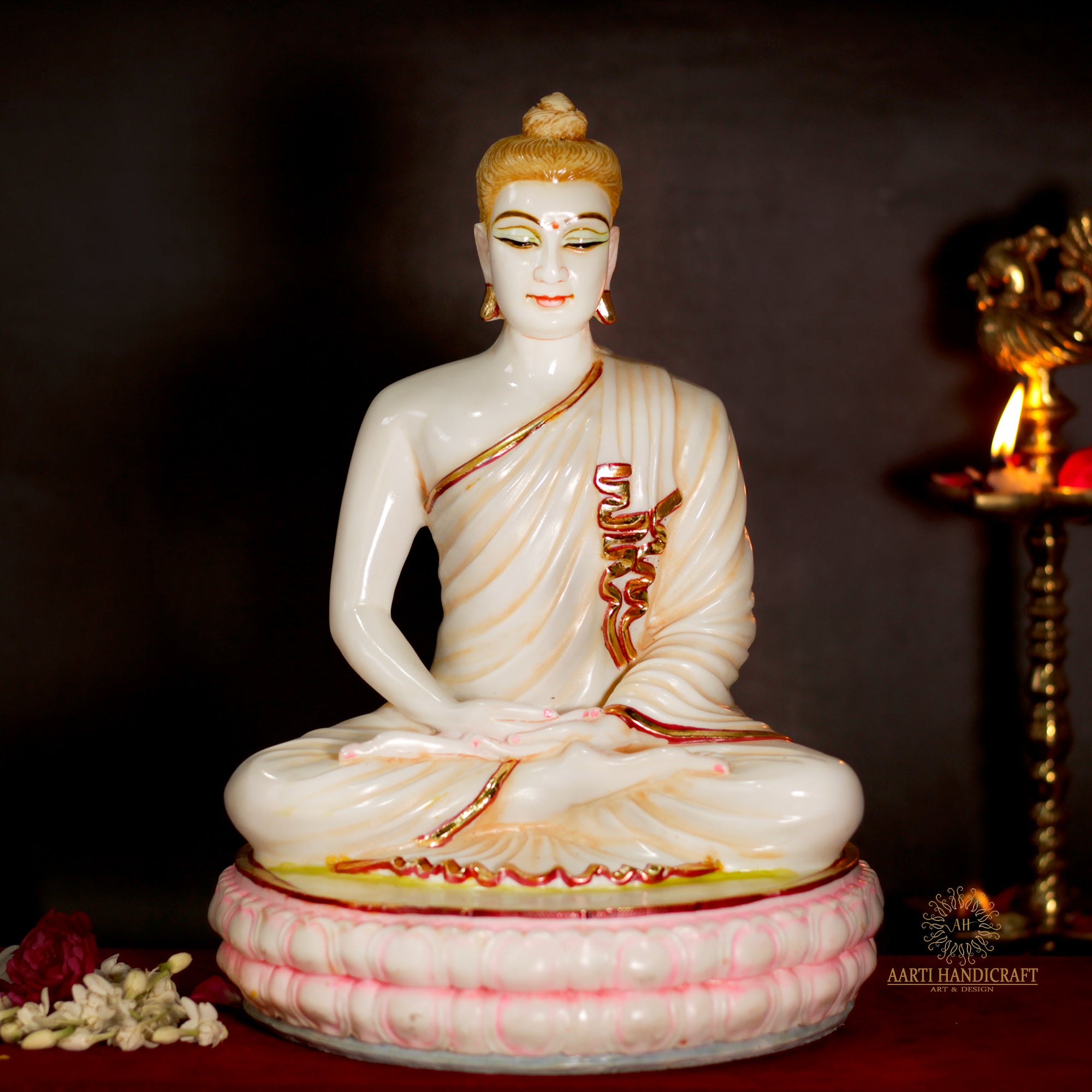 Elegant Meditating Buddha | 13 Inches