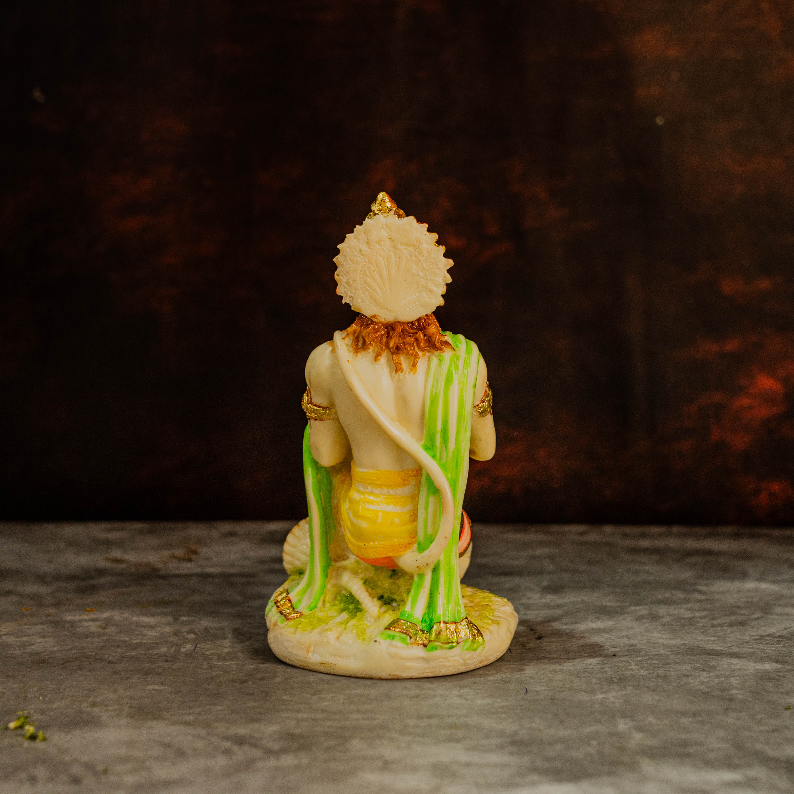7" Blessing Sitting Hanuman Statue